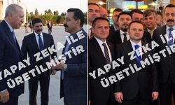 Yapay zekalı fotoğraf oyunu elinde patladı! Kendisini Cumhurbaşkanı Erdoğan ve Bakan Gürlek'in yanına montajladı