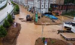 Rize'de sağanağın yol açtığı hasar 1 milyar 42 milyon lira