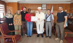 Samsun'a gelin olan Kenyalı ‘Kosgei’ Müslüman oldu, 'Sıla' ismini aldı