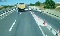 Tır şoförünün dikkati faciayı önledi!