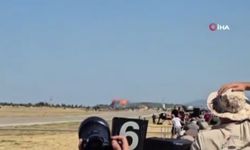Yunanistan'da F-4 Phantom savaş uçağı, gösteri sırasında düştü