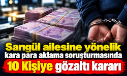 Sarıgül ailesine yönelik kara para aklama soruşturmasında 10 kişiye gözaltı kararı