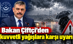 Bakan Çiftçi'den kuvvetli yağışlara karşı uyarı