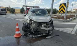 Afyonkarahisar'da trafik kazası: 1 ölü 2 yaralı