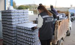 Van'da son kullanma tarihi geçen 860 koli ayran imha edildi