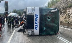 Isparta-Antalya yolunda otobüs faciası! Yedek şoför hayatını kaybetti, 7 kişi yaralı
