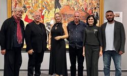 Üç ülkeden beş sanatçı Ankara’da buluştu: “İnsanlığın İzleri” sergisi açıldı
