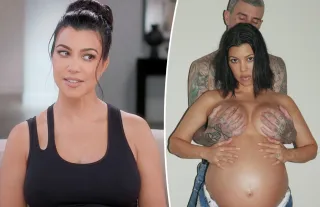 Kourtney Kardashian bebeğinin plasentasını içiyor