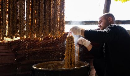 Batman’da cevizli sucuk ve pestil mesaisi başladı