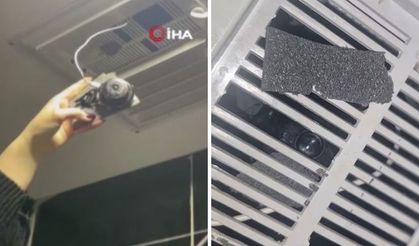 İş yeri tuvaletinde skandal! Kadın çalışanlar gizli kamera düzeneğini böyle buldu