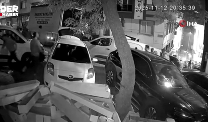 Kağıthane’deki doğal gaz patlaması kamerada