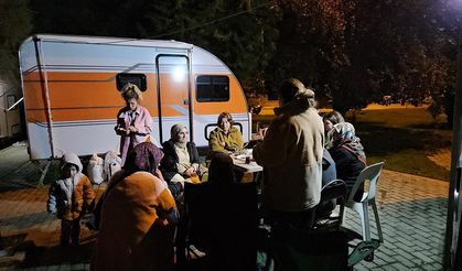 Sındırgı’da deprem korkusu karavan trendini artırdı