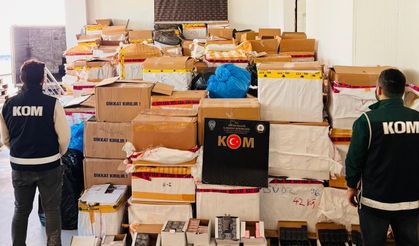 Artvin'de kaçakçılık operasyonu: 300 milyon TL'lik ürün ele geçildi