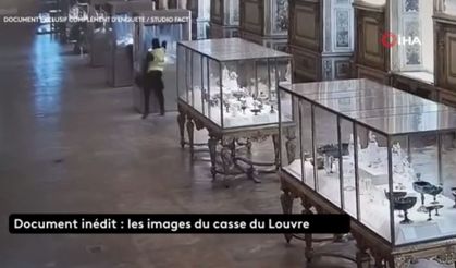 Dünya bu soygunu konuşmuştu! Louvre Müzesi'ne ait yeni görüntüler ortaya çıktı...