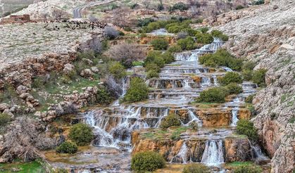 Güneydoğu'da şelaleler ve çağlayanlar kar sularıyla canlandı