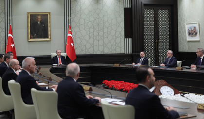 Cumhurbaşkanlığı Kabinesi Beştepe'de toplandı