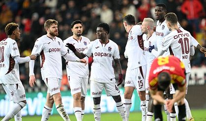 Trabzonspor, deplasmanda Kayserispor'u 3-1 mağlup etti
