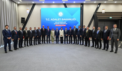 Adalet Bakanı Akın Gürlek, Doğu Anadolu milletvekilleriyle istişare toplantısında bir araya geldi