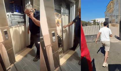 Asansörde mahsur kalan öğrenciyi itfaiye sınava yetiştirdi