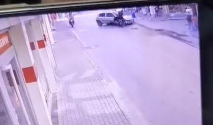 Bursa'daki kaza görenleri şaşkına çevirdi: Sürücünün burnu bile kanamadı
