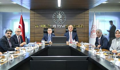 Kültür ve Turizm Bakanı Ersoy, Sivas heyetini kabul etti