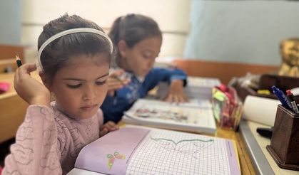 Tek öğrencili okulda İlayda'nın yalnızlığı sona erdi