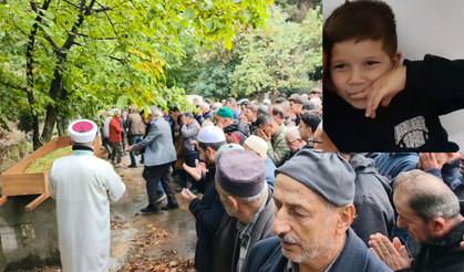 Kalp krizi geçiren 11 yaşındaki Hamza, gözyaşları içinde toprağa verildi