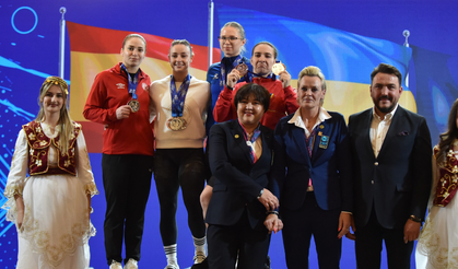 Gençler ve U23 Avrupa Halter Şampiyonası'nda milli sporculardan 5 madalya daha