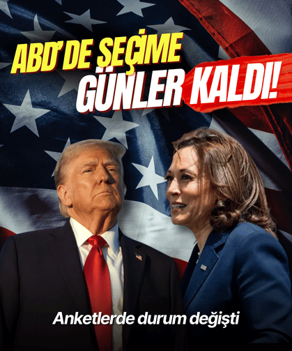 ABD'de seçime günler kaldı: Anketlerde durum değişti