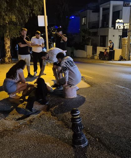 Uygulamadan kaçarken polisi ve motosikletliyi yaraladı