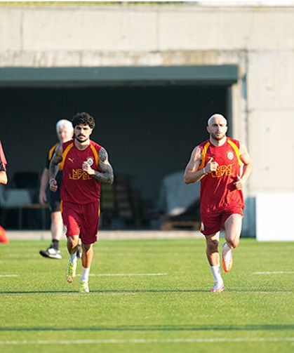 Galatasaray, yeni sezon hazırlıklarını sürdürdü