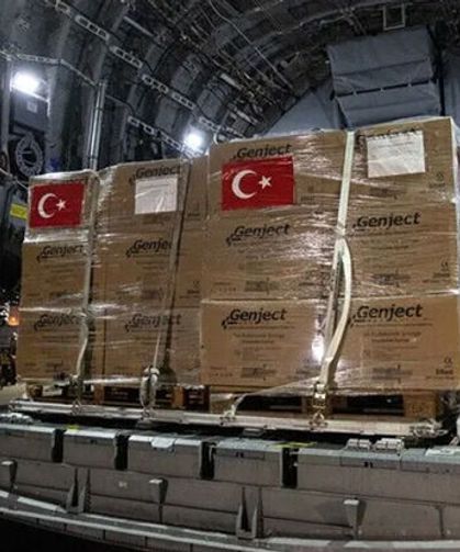 Kolombiya’dan Türkiye'ye insani yardım malzemeleri için teşekkür