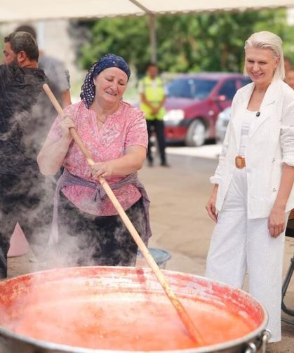 Salça kazanları kaynamaya başladı