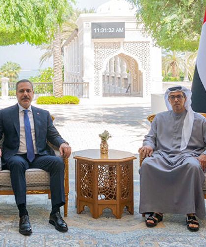 Bakan Fidan, BAE Devlet Başkanı Yardımcısı Al Nahyan ile bir araya geldi