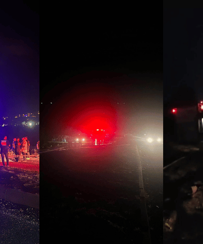 Ters şeride giren alkollü tır sürücüsü motosiklete çarptı: 2 ölü, 1 yaralı