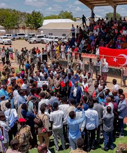 Somali'de Türkiye'ye teşekkür gösterileri düzenlendi