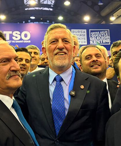 BTSO’da seçim sonrası Burkay: “Zaferimiz mübarek olsun”
