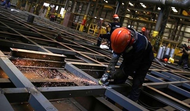 Sanayi üretim endeksi yıllık yüzde 2,9 arttı