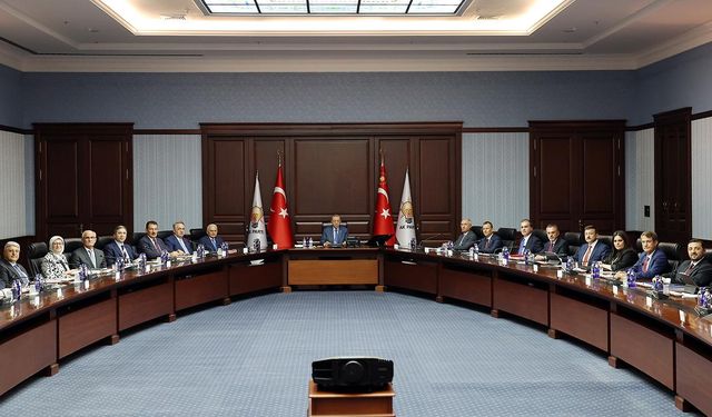 AK Parti MYK  Erdoğan'ın başkanlığında toplandı