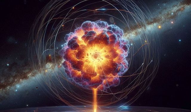 Dünya'nın sonu böyle gelecek: Bilim insanları, nadir görülen bir tür uzay patlaması tespit etti!