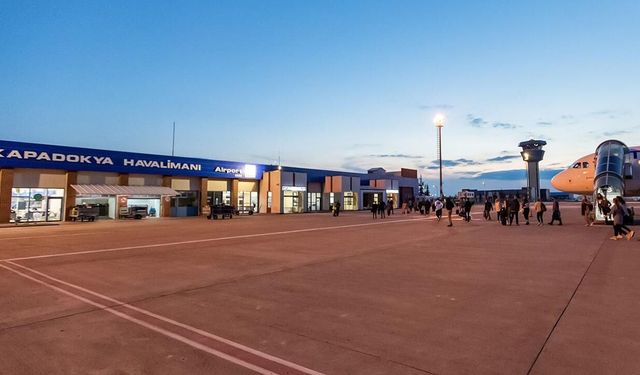 Kapadokya Havalimanı'ndan 11 ayda 500 bin kişi uçtu