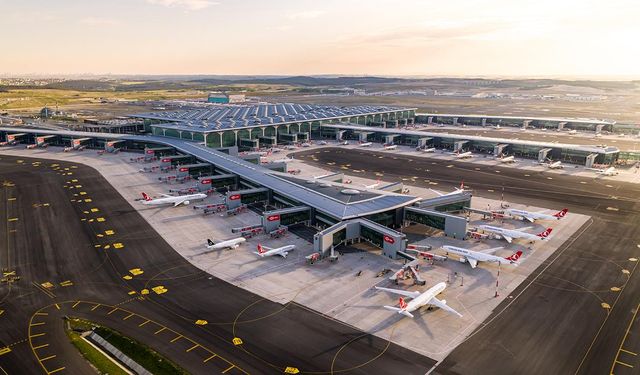 İstanbul Havalimanı yine Avrupa'nın en yoğunu oldu