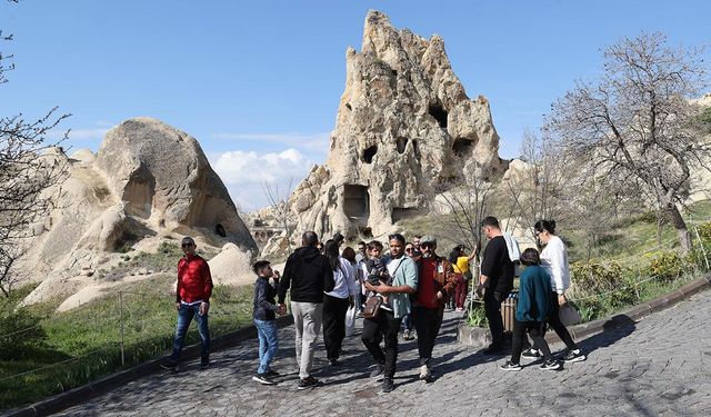 Kapadokya 4 ayda 531 bin 607 turist ağırladı