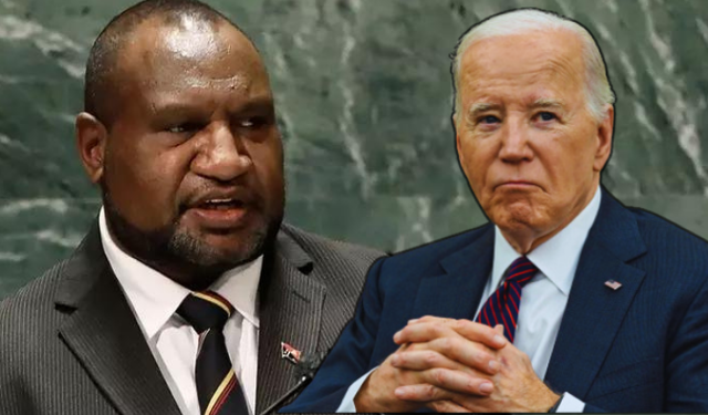Papua Yeni Gine'den Biden'a tepki