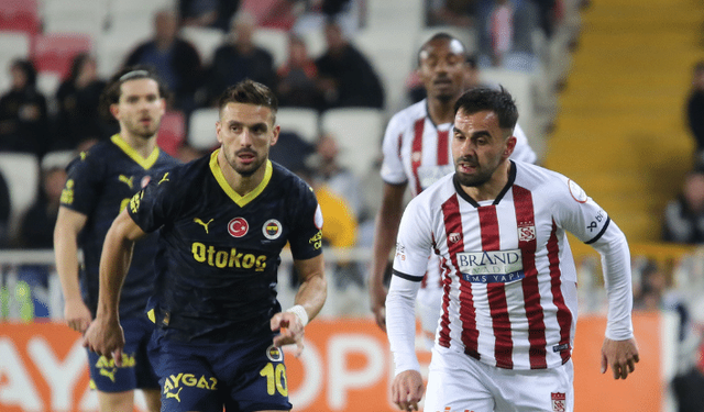 Fenerbahçe, Sivasspor deplasmanında 2 puan bıraktı