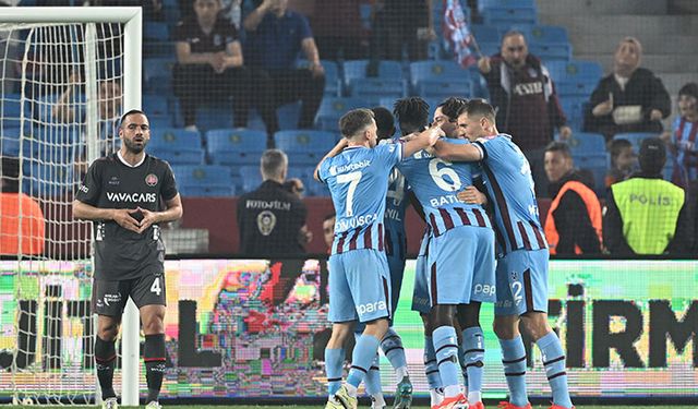 Trabzonspor, ZTK yarı final ilk maçında Fatih Karagümrük'ü 3-2 mağlup etti