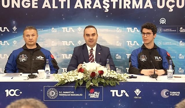 Bakan Kacır tarih verip duyurdu: İkinci Türk astronotu uçuşa hazırlanıyor