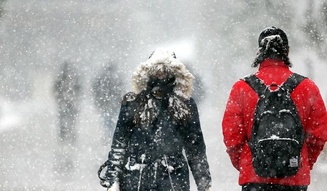 Meteoroloji, 7 il için sarı kodlu kar uyarısı yayımladı