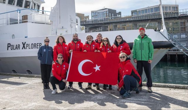 Türk bilim insanlarının kutup bölgesindeki araştırmaları sürüyor