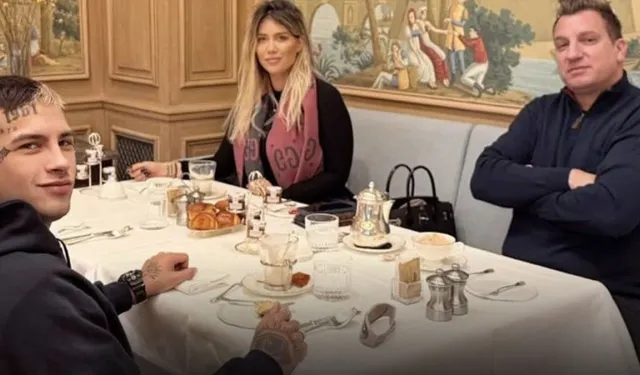 Wanda Nara eski kocası ve yeni sevgilisiyle bir araya geldi